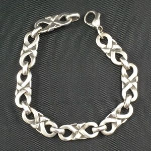 James Avery Infinity bracelet, sterling silver